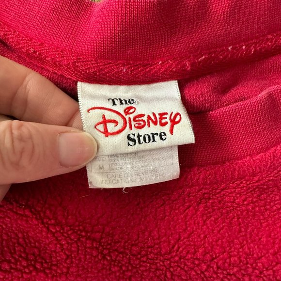 Disney Store Pooh Piglet Eeyore Tigger Embroidered Pullover Sweatshirt 3/4 Sleev - Picture 2 of 9